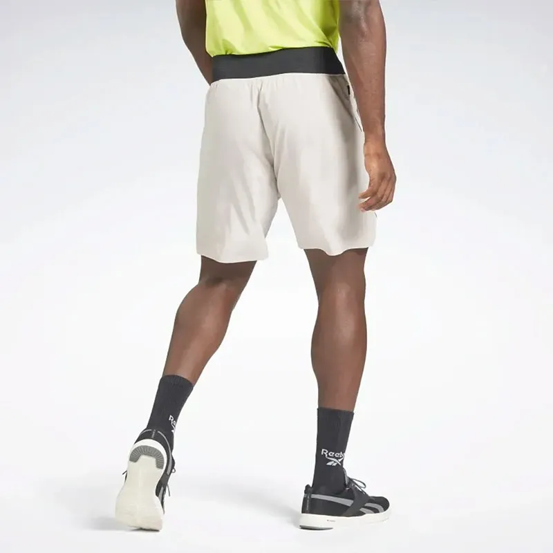 Reebok CYCLED Collection TS EPIC GRAPHIC SHORT Casual Shorts Men's Moonstone-4