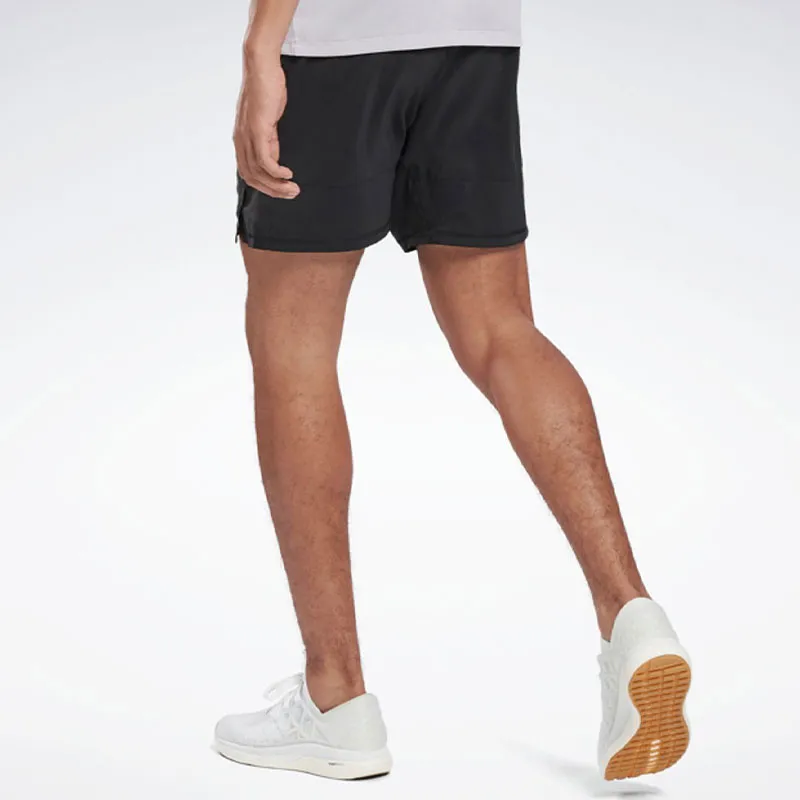 Reebok Re 7 Inch Short Casual Shorts Men's Black-4