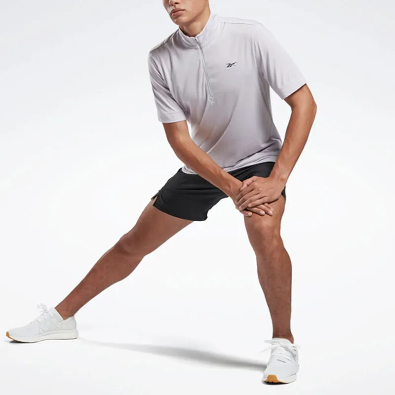 Reebok Re 7 Inch Short Casual Shorts Men's Black-2