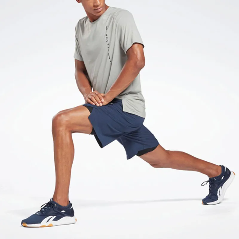 Reebok Ts Epic Short Casual Shorts Men's Marine Blue-1