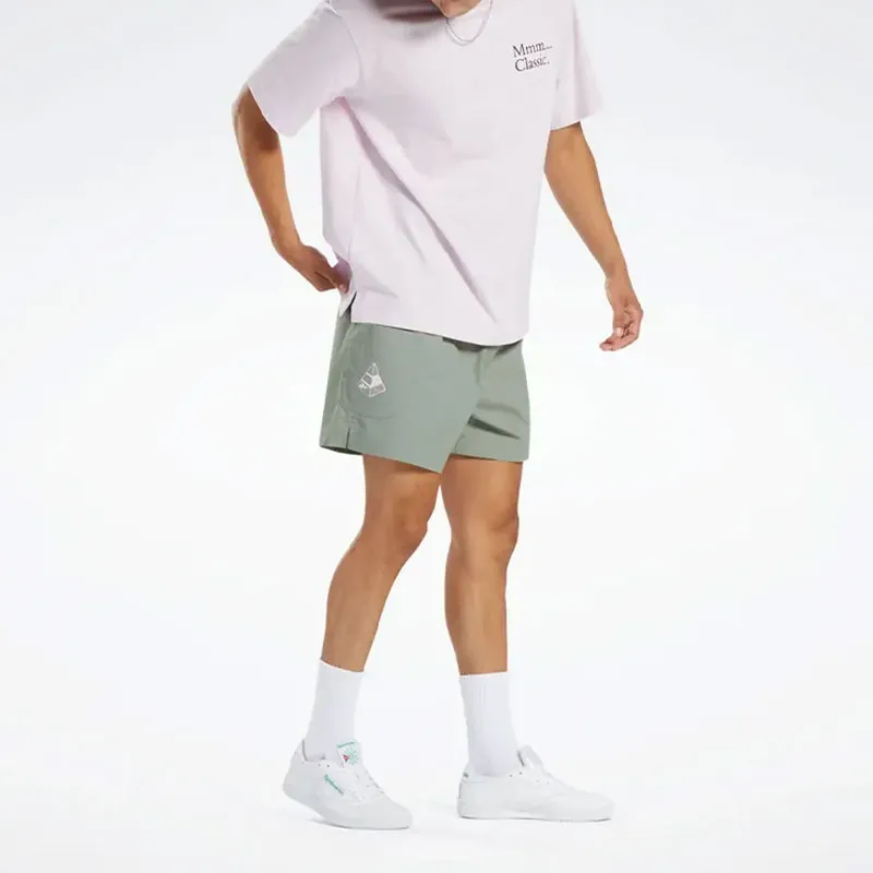 Reebok CLASSICS SKATEBOARD SHORTS Casual Shorts Men's Gray-2