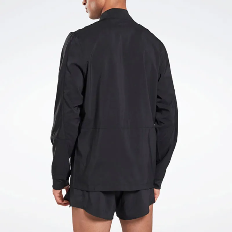 Reebok Re Woven Wind Jkt Jackets Coats Men's Black-4