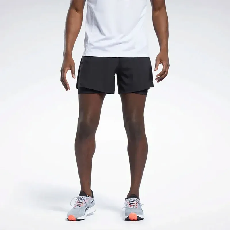 Reebok Tsr Epic 2-In-1 Short Sports Shorts Men's Black-3