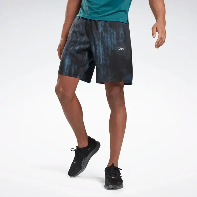 Reebok Ts Epic Aop Ltwt Short Casual Shorts Men's Black-2