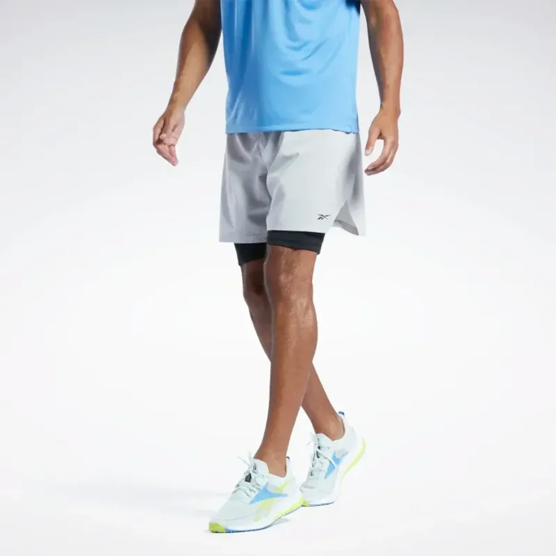 Reebok RE 2-1 SHORT Sports Shorts Men's Multicolor-4
