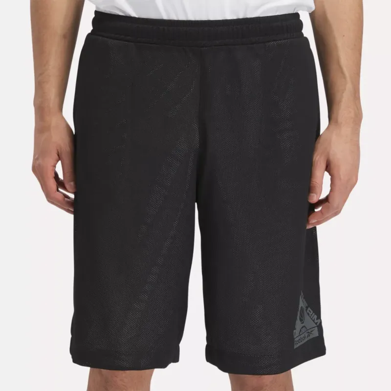 Reebok BASKETBALL ABOVE THE RIM SHORTS Basketball Shorts Men's Black-4
