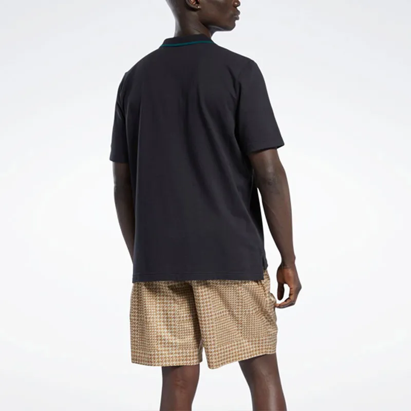 Reebok Cl Ts Golf Polo Polo Shirt Men's Black-4