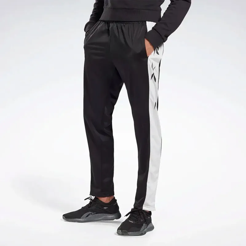 Reebok TE VECTOR TRACK PAN Knitted Sports Pants Men's Black-2