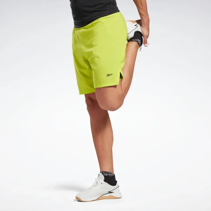 Reebok SPEED 3.0 TWO-IN-ONE SHORTS Sports Shorts Men's Yellow-2