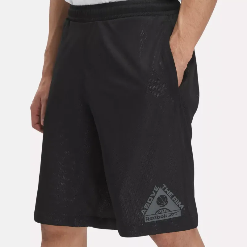 Reebok BASKETBALL ABOVE THE RIM SHORTS Basketball Shorts Men's Black-5