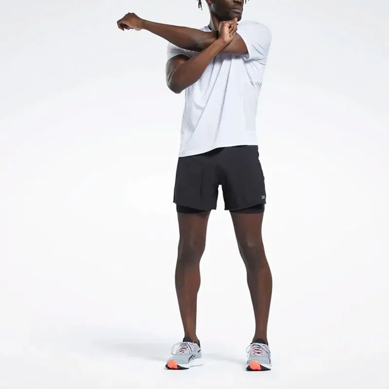 Reebok Tsr Epic 2-In-1 Short Sports Shorts Men's Black-2