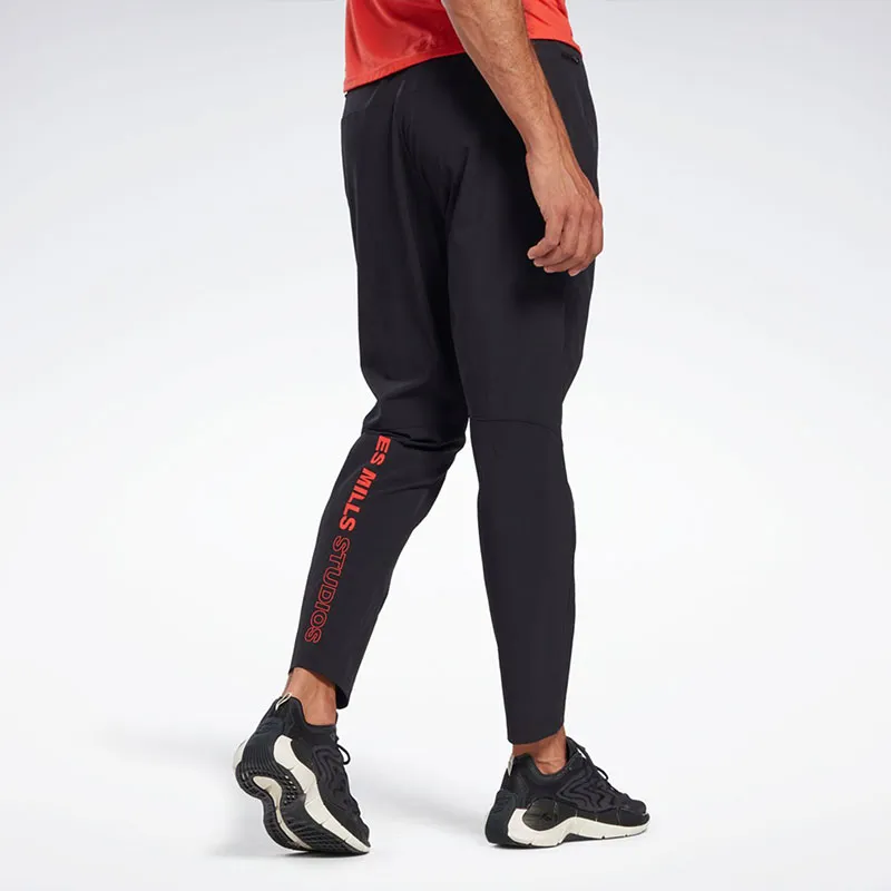 Reebok CYCLED Collection LM Track Pant Knitted Sweatpants Men's Black-3