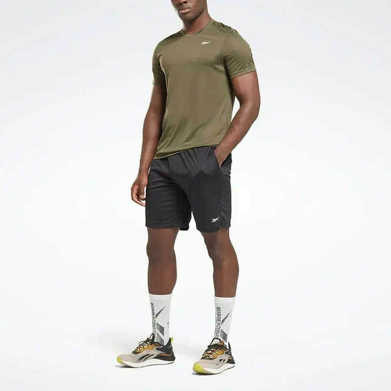 Reebok WOR COMM KNIT SHORT Sports Shorts Men's Black-1