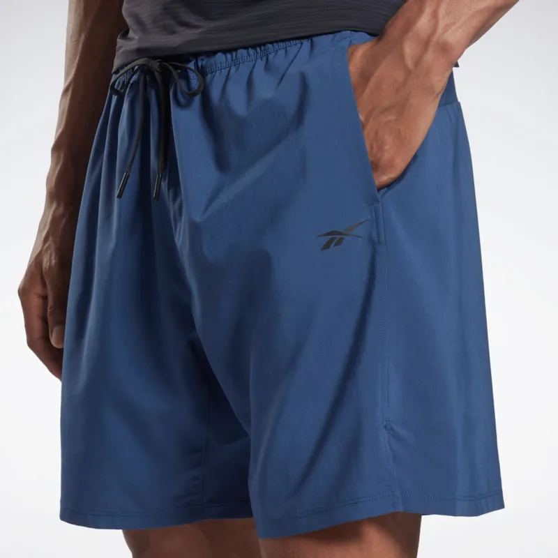 Reebok CYCLED Collection TS SPEED 2.0 SHORT Casual Shorts Men's Wax-Dyed Blue-4