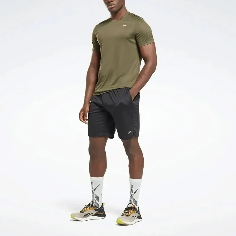 Reebok Lm Epic 2-In-1 Short Sports Shorts Men's Black-1