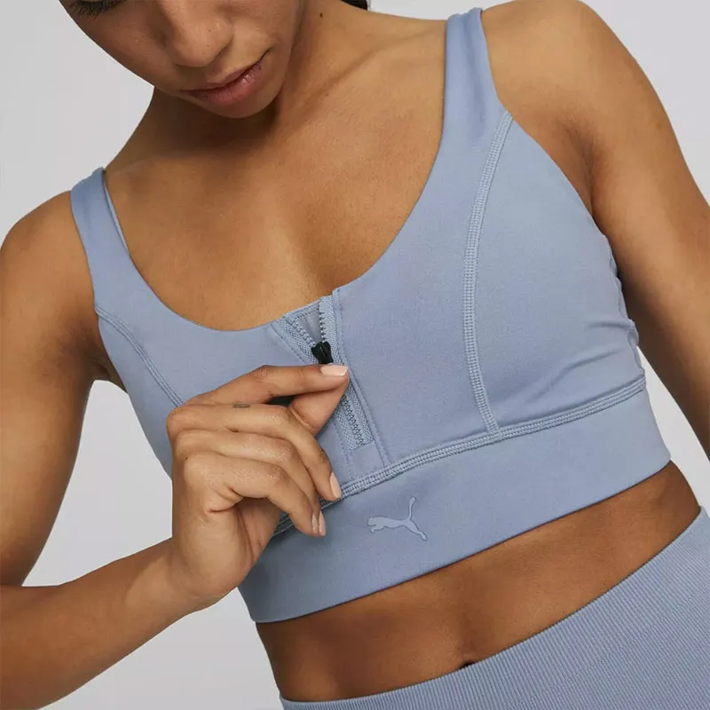 PUMA HIGH IMPACT EVERSCULPT UPLIFT BRA Sports Underwear Women's Gray-4
