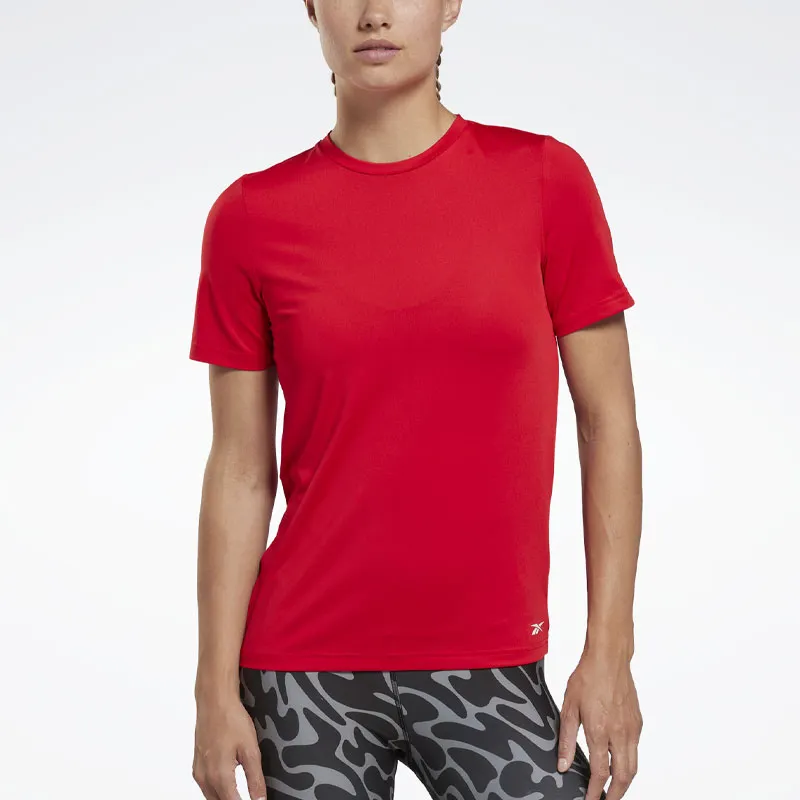 Reebok WOR SPEEDWICK TEE T-Shirt Women's Red-1
