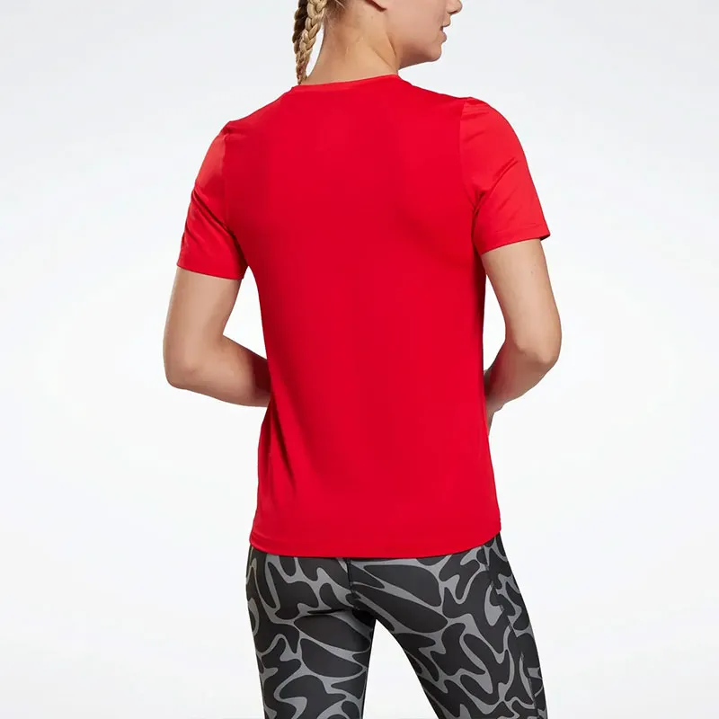 Reebok WOR SPEEDWICK TEE T-Shirt Women's Red-2
