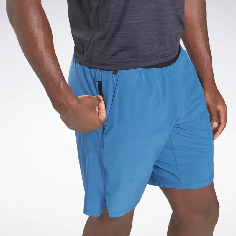Reebok CYCLED Collection TS EPIC GRAPHIC SHORT Sports Shorts Men's Blue-3