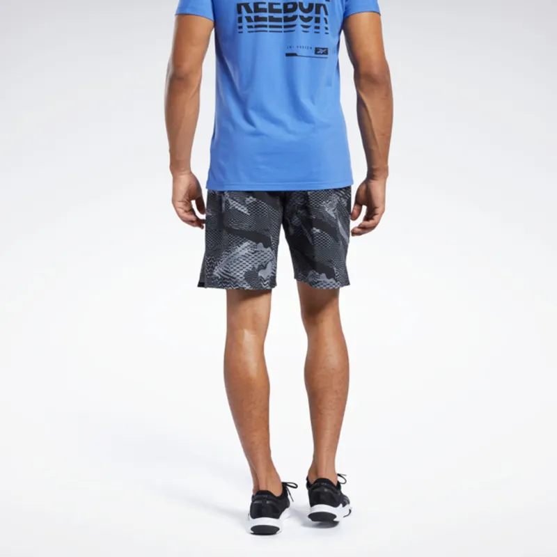 Reebok Ts Speed Short Aop 6Mo Casual Shorts Men's Black-5