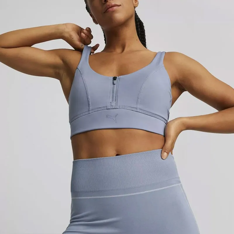 PUMA HIGH IMPACT EVERSCULPT UPLIFT BRA Sports Underwear Women's Gray-2