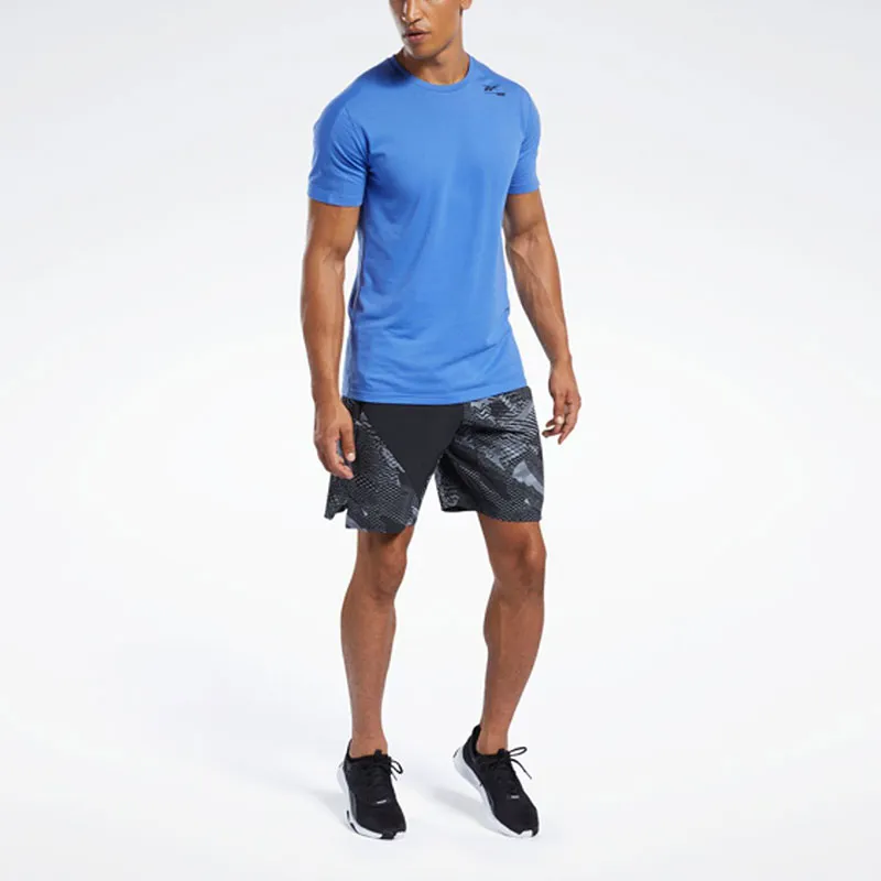 Reebok Ts Speed Short Aop 6Mo Casual Shorts Men's Black-2