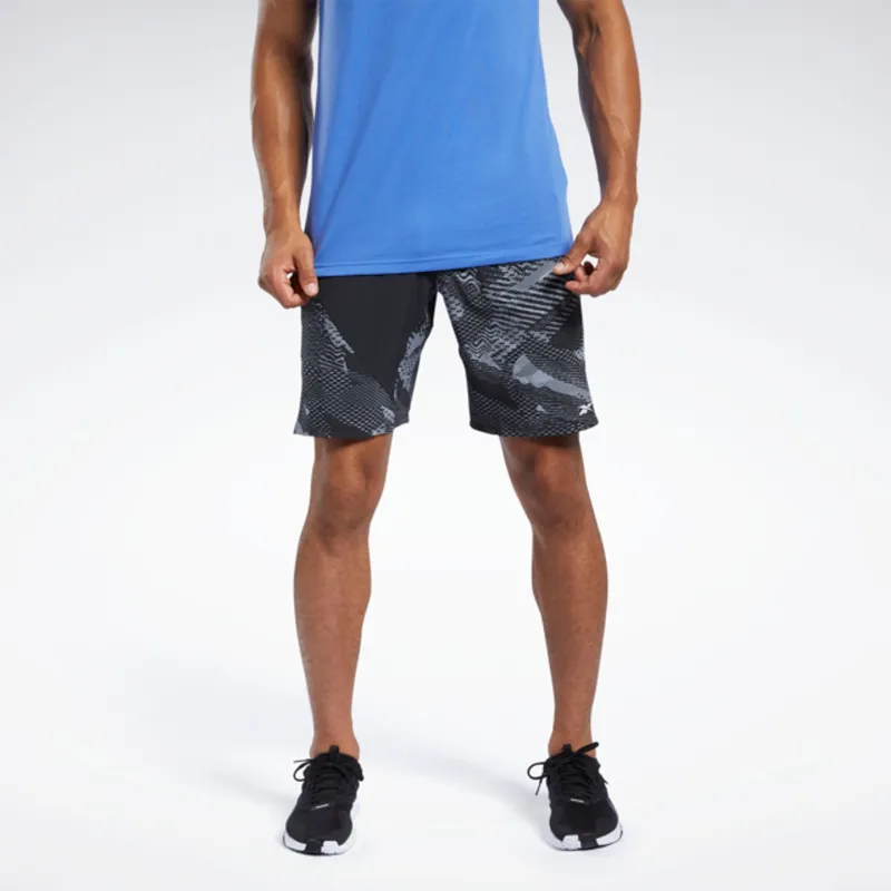 Reebok Ts Speed Short Aop 6Mo Casual Shorts Men's Black-4