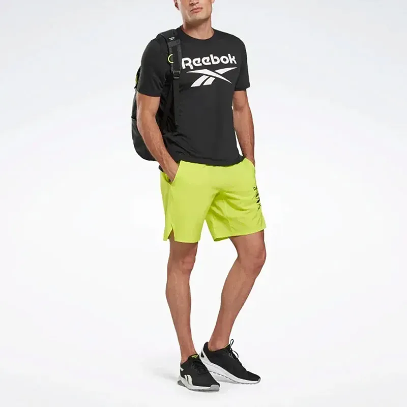 Reebok Ts Epic Lightweight Short Casual Shorts Men's Yellow-1