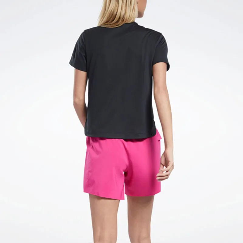 Reebok CYCLED Collection Wor Run Sw Graphic Tee T-Shirt Women's Black-5