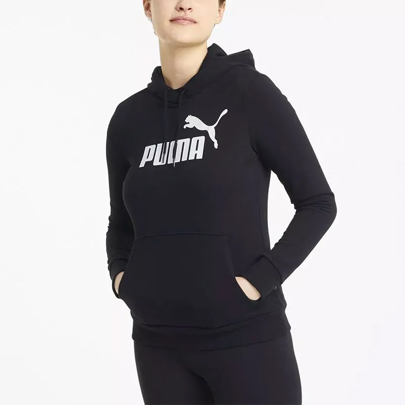 PUMA Sudadera Con Capucha Para Mujer Logo Essentials No. 1-3