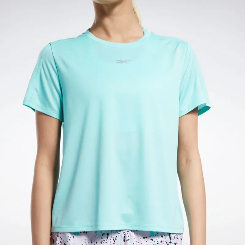 Reebok Wor Run Speedwick Tee T-Shirt Women's Green-5
