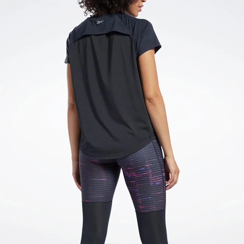 Reebok Ts Run Ac Tee - Run Gr T-Shirt Women's Black-4