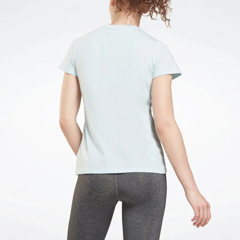Reebok Regular T-Shirt Women's Blue-3