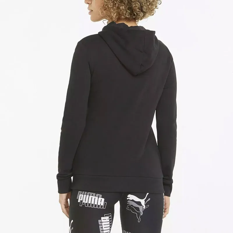 PUMA POWER GRAPHIC HOODIE TR Sweatshirt Women's Black-4