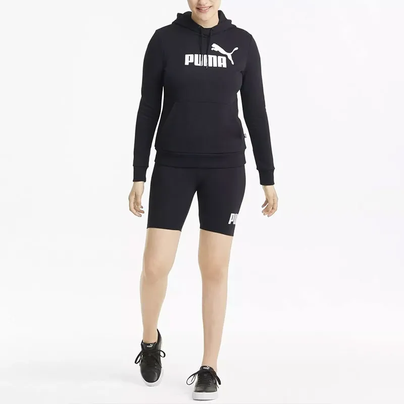 PUMA Sudadera Con Capucha Para Mujer Logo Essentials No. 1-2