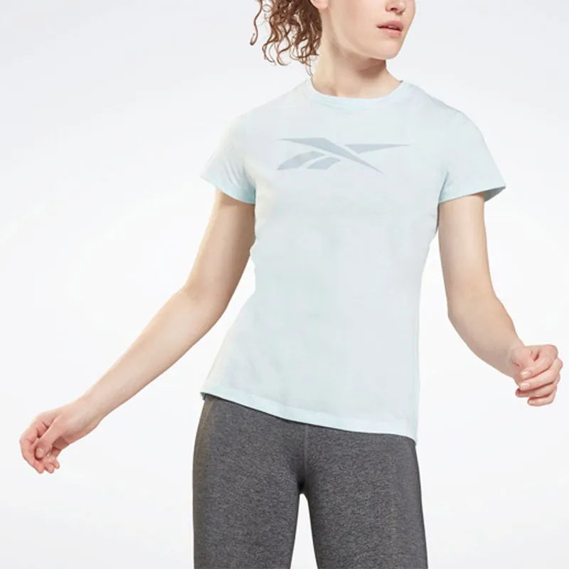Reebok Regular T-Shirt Women's Blue-2