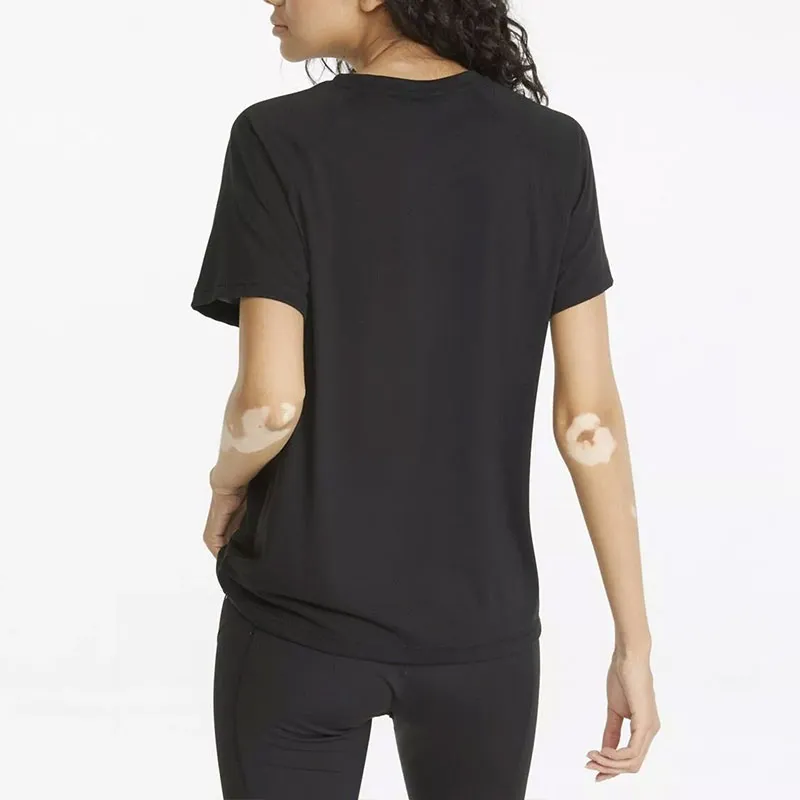 PUMA EVOSTRIPE TEE T-Shirt Women's Black-4