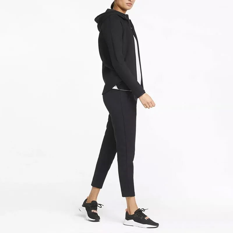PUMA EVOSTRIPE FULL-ZIP HOODIE Sweatshirt Women's Black-2