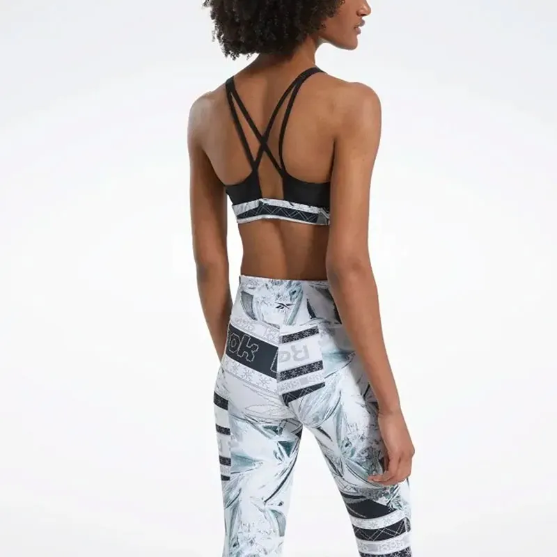 Reebok Ts Hero Strppy Bra- Gift Sports Underwear Women's White-3