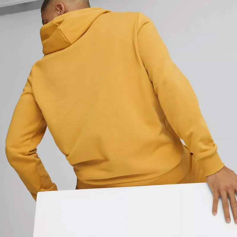 PUMA ESS+ 2 COL BIG LOGO HOODIE TR Sweatshirt Men's Orange-2