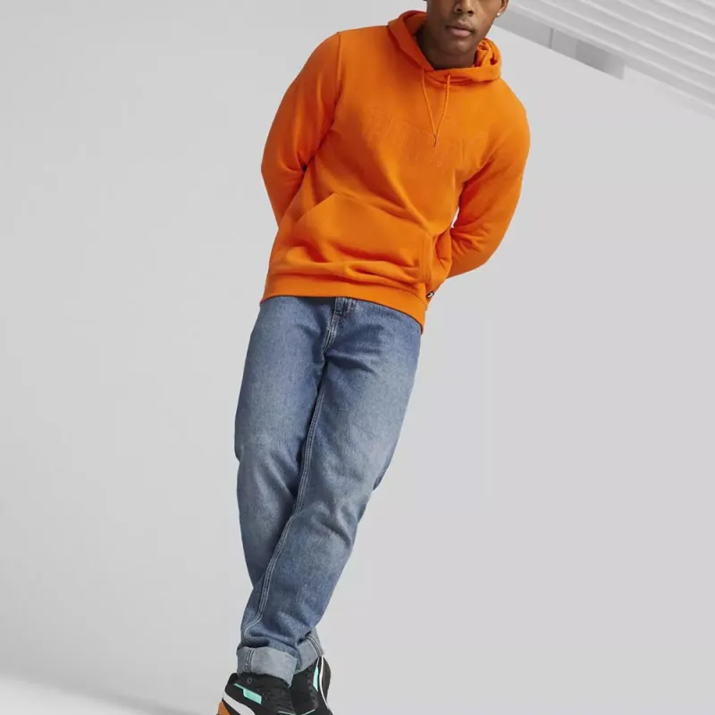 PUMA ESS ELEVATED HOODIE TR Sweatshirt Men's Orange-3