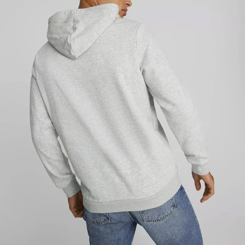 PUMA ESS+ LOGO POWER HOODIE FL Sweatshirt Men's Gray-3