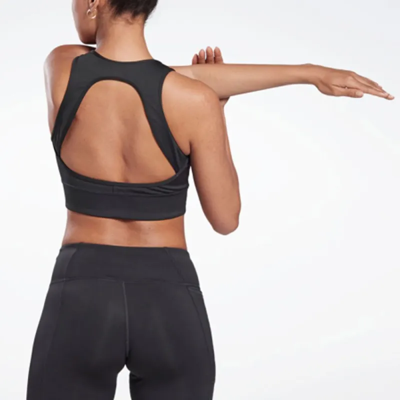 Reebok Osr High Impact Bra Sports Underwear Women's Black-4