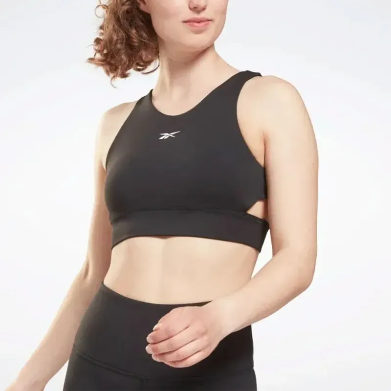 Reebok New Beyond The Sweat Crop Sports Underwear Women's Black-1