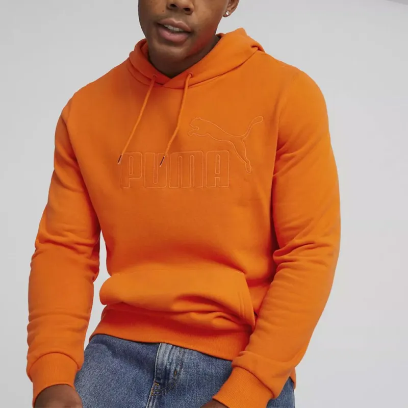 PUMA ESS ELEVATED HOODIE TR Sweatshirt Men's Orange-2