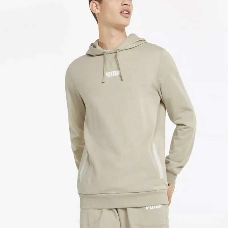 PUMA MODERN BASICS HOODIE TR PUTTY Sweatshirt Men's Light Brown-3