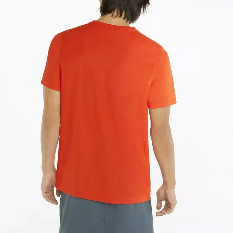 PUMA PERFORMANCE CAT TEE S CHERRY TOMATO T-Shirt Men's Orange-4