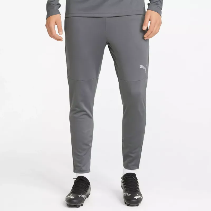 PUMA TEAMFINAL TRAINING PANTS SMOKED PEARL PU Knitted Sweatpants Men's Gray-3
