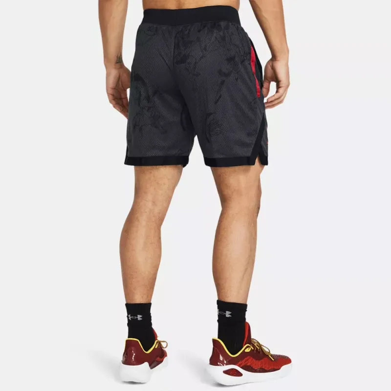 Under Armour Basketball Shorts Men's Gray-5