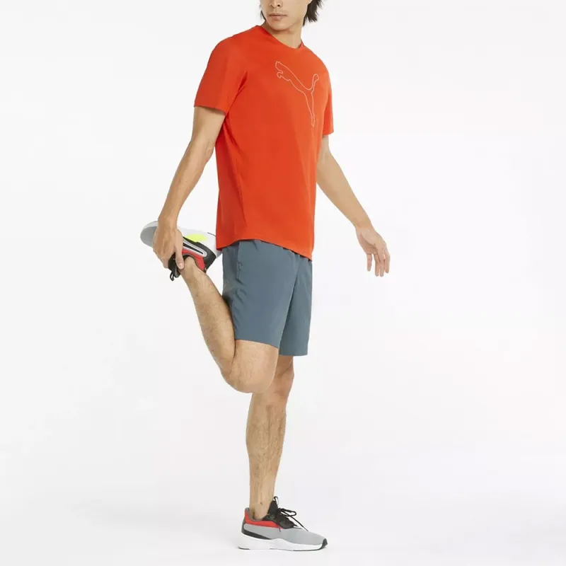 PUMA PERFORMANCE CAT TEE S CHERRY TOMATO T-Shirt Men's Orange-2